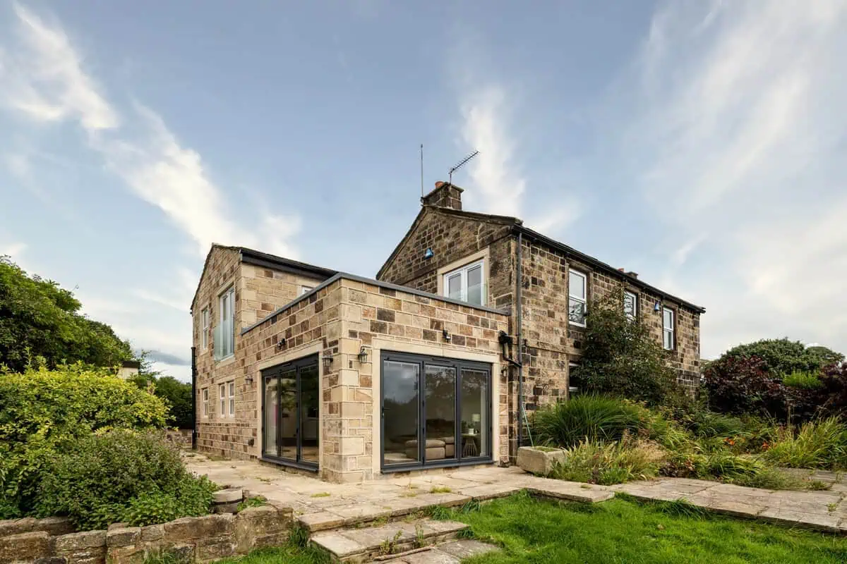 Double storey side extension